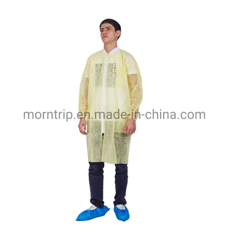 Level 2 Light Weight Breathable Protective Disposable Chemistry Medical Lab Coats