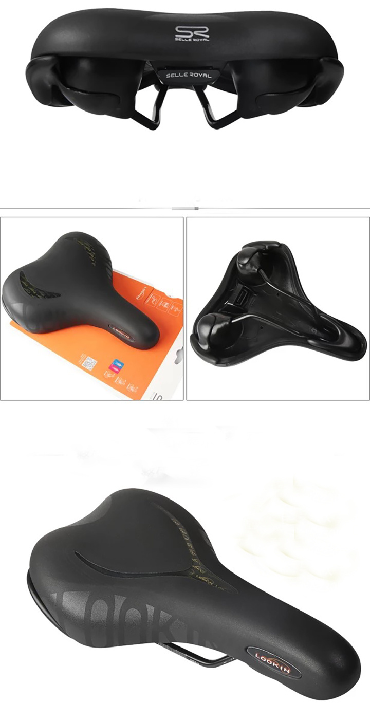 Imitation Leather Cover Bicycle Seat for Electric Bikes/Bicycle Saddle