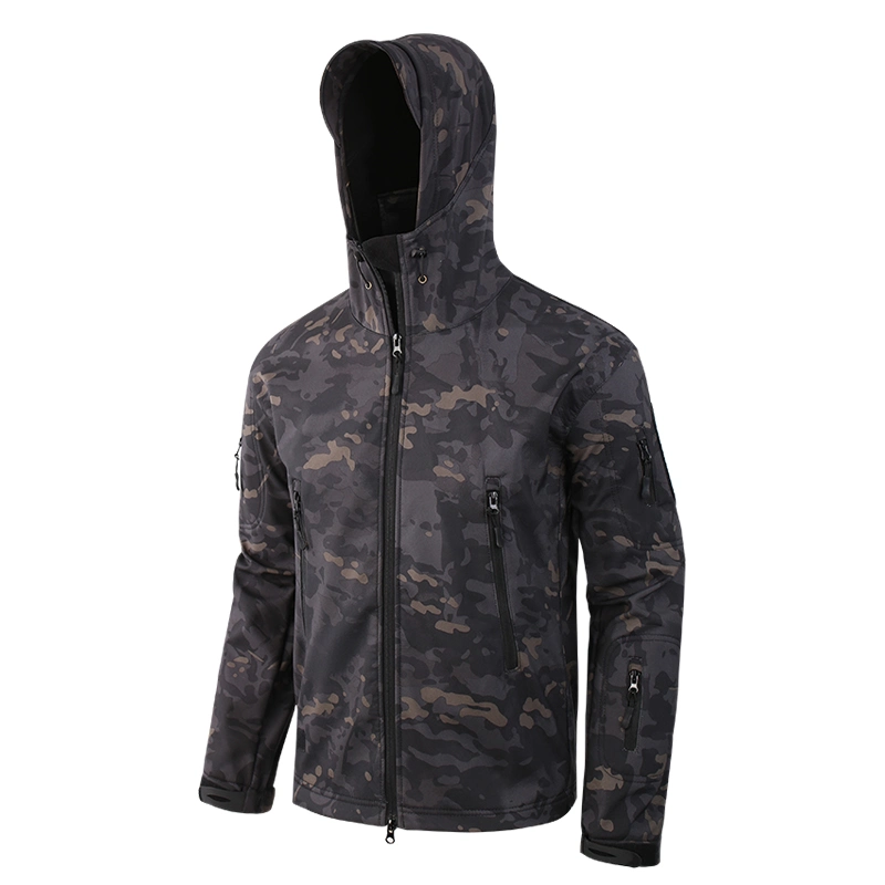 Waterproof Digital Camouflage Army Rain Coat Jacket