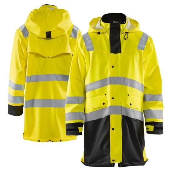 Hi Vis Long Rain Coat