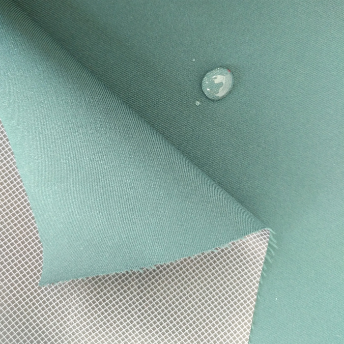 TPU Membrane Waterproof Polyester Fabric for Rain Coat