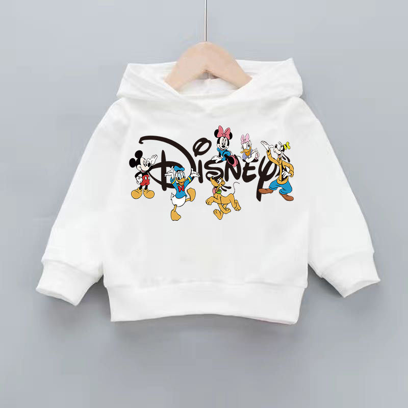 Toddler Baby Kid Boy Girl Fashion Cartoon Mickey Kids Hoodie Cute Baby Girl Casual Sweatshirt Girl Kids Sweatshirt