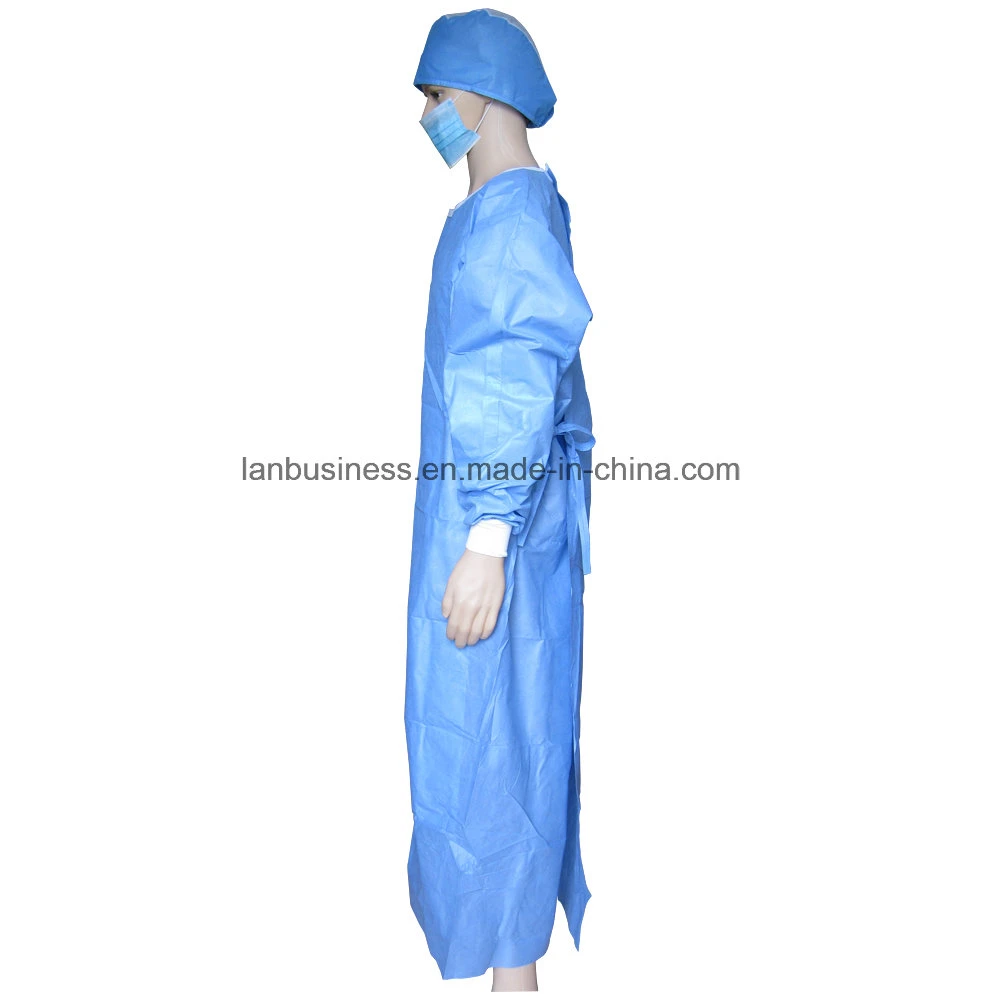 SMS Disposable Lab Coats with Tie (LY-coats)