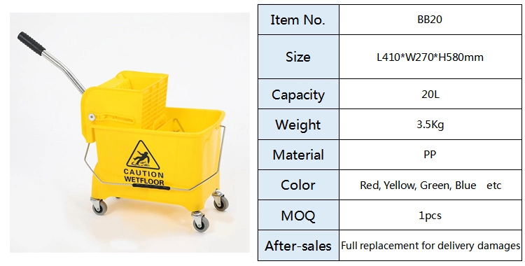 Wholesale Plastic Mini Mop Wringer Bucket Zhejiang