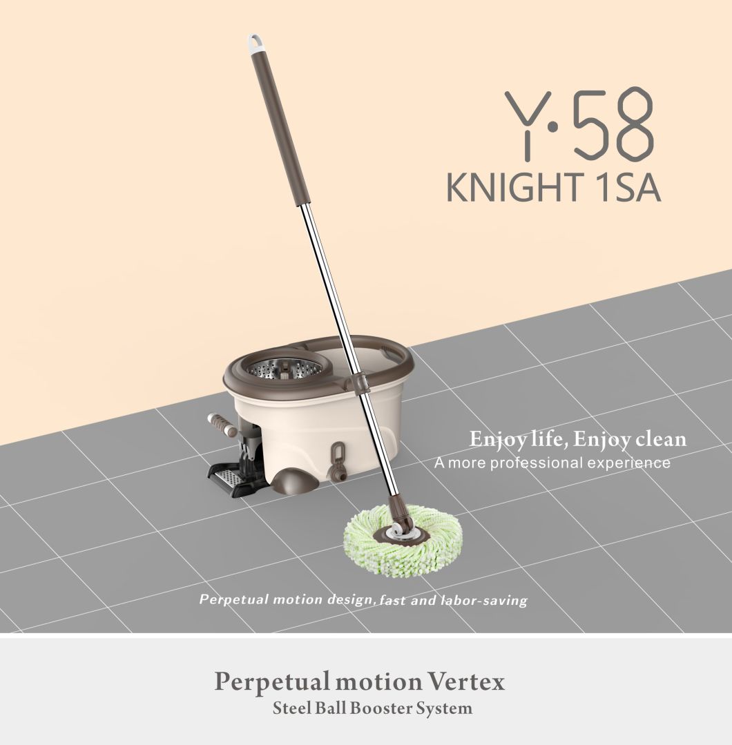 Y58 Hand Free Magic Spin Mop with Bucket Set