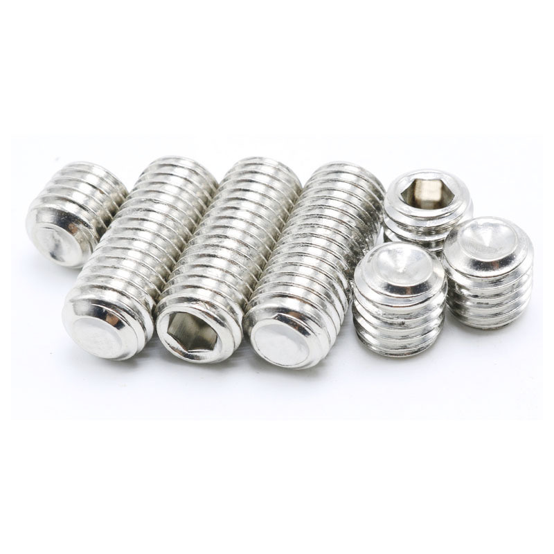 DIN 913 Flat Set Screw Ta2 Titanium Socket Set Screws Headless Screw