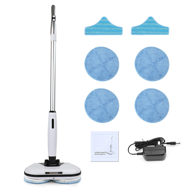 4 in 1 Rotation Water Spray Floor Cleaner Twist Mops Cleaning Machine Cordless Electric Spin Mop