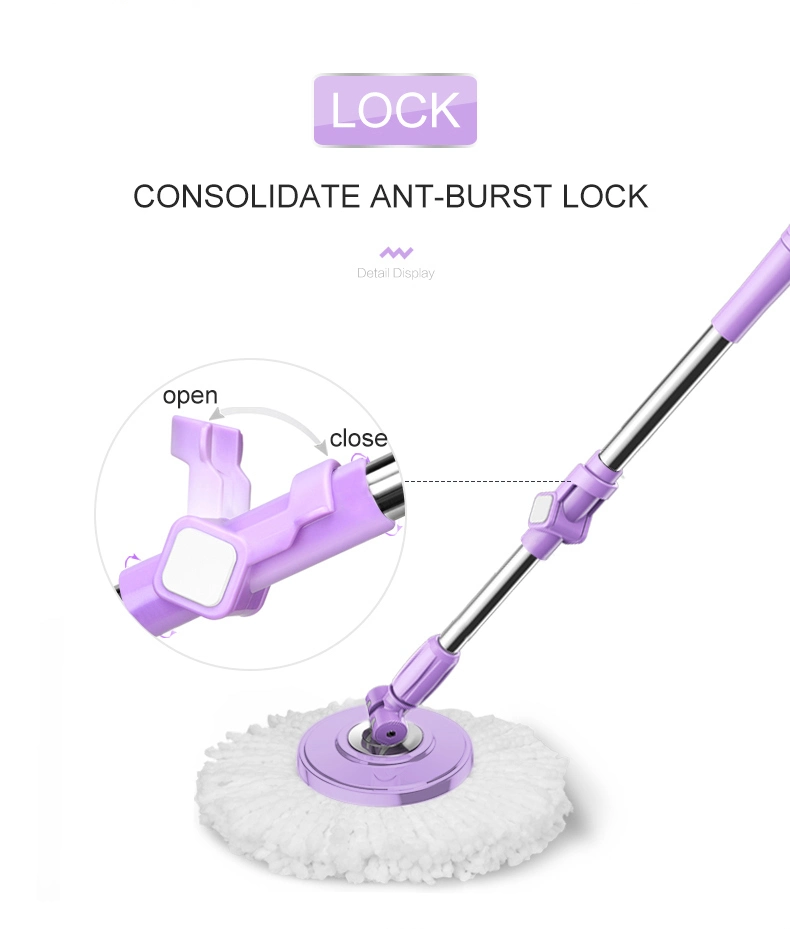 360 Metal Spin Cleaning Product with Bucket Floor Magic Spin Mop
