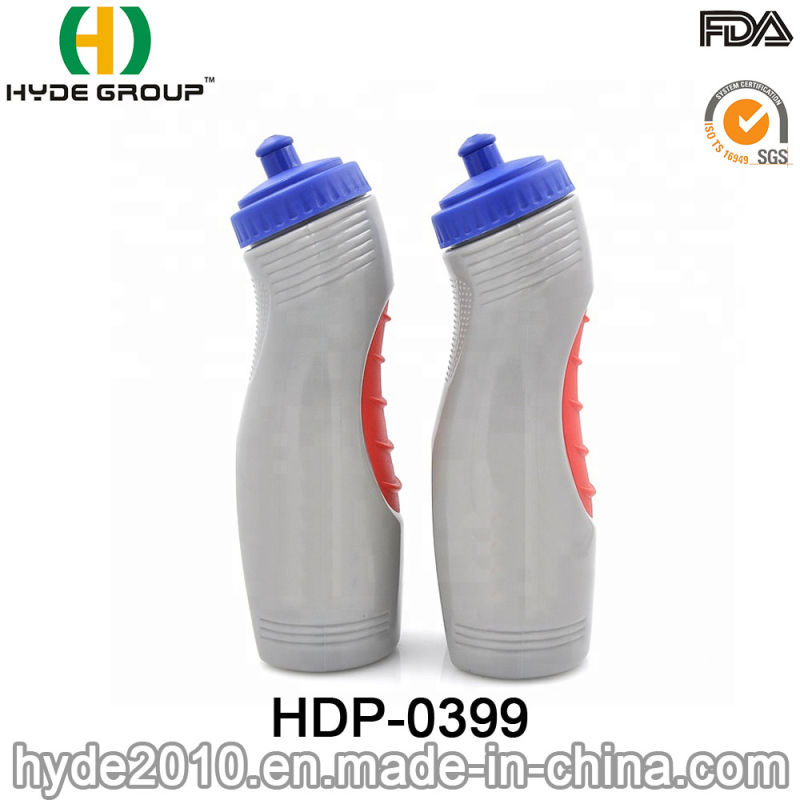 Squeeze Plastic Sport Water Bottle PE Outdoor Sport Bottle (HDP-0399)