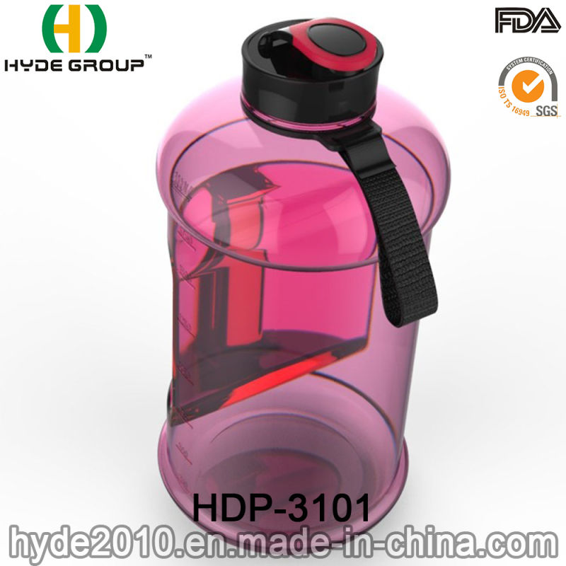 Fitness 2200ml Plastic PETG Sport Water Bottle for Gym (HDP-3101)