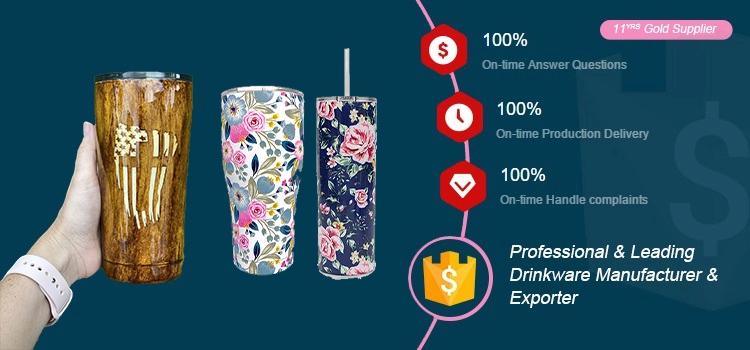 Customized Sublimation Stainless Steel Double Walled Insulated Tumbler Small Mouth Vacuum Mugs Water Bottle Flask