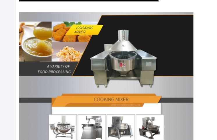 Industrial Double Jacketed Kettle Steam Mixer Jacket Kettle Jacketed Cooking Pot