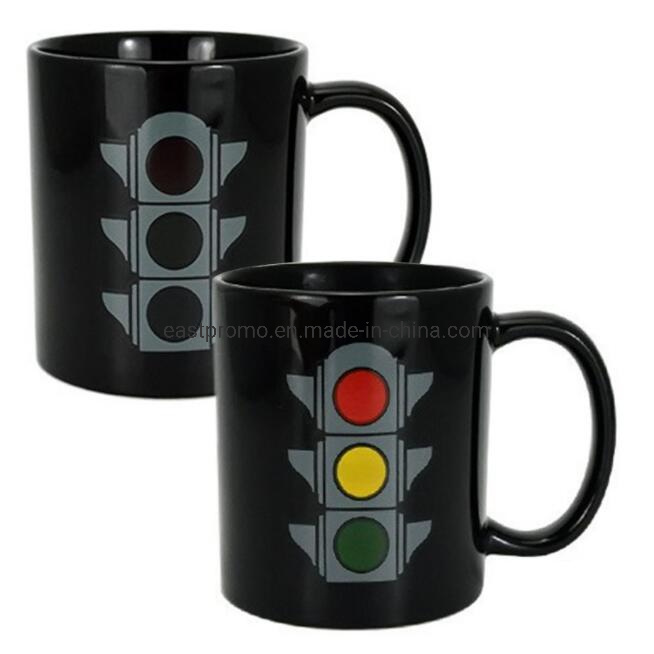 Custom Color-Changing Mug Magic Ceramic Coffee Mug Cup with Sublimation Printing