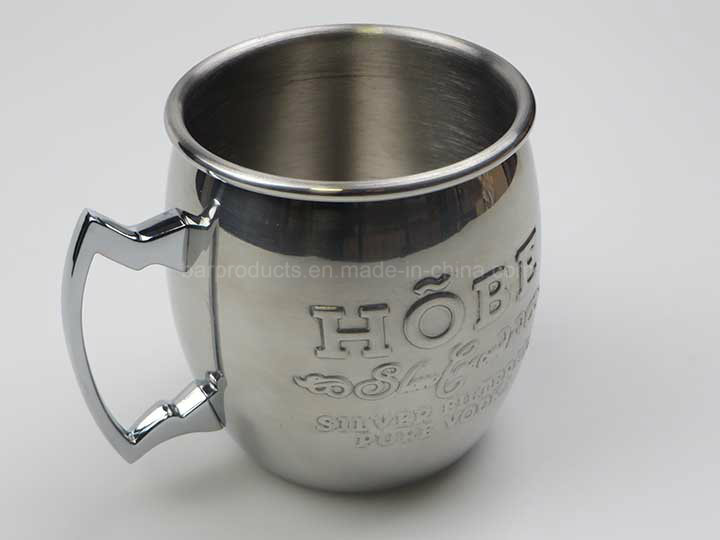 Food Grade Stainless Steel Coffee Mug Eco-Friendly Customized Logo