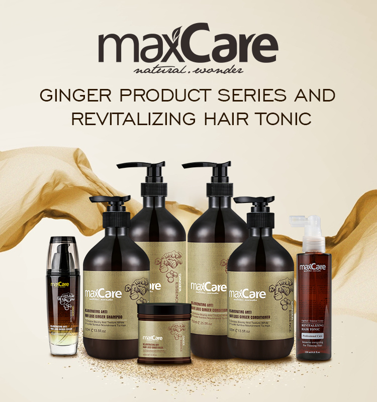 Herbal Ginger Essence Shampoo for Hair Loss Thickener