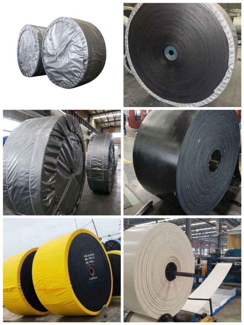 PVC Pvg Fire Retardant Rubber Conveyor Belt for Conveyor