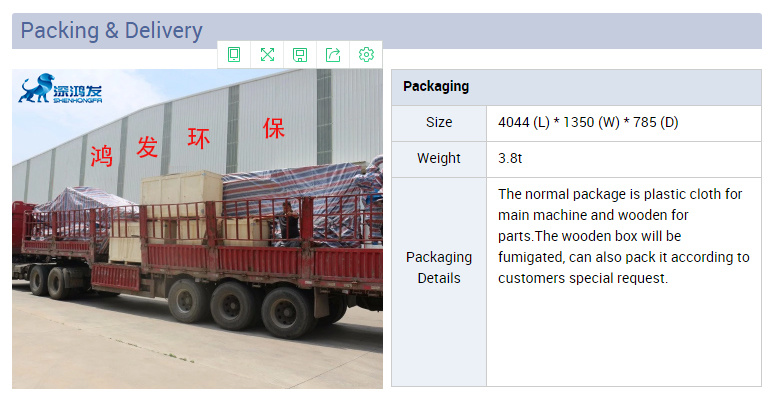 Auto Feeding High Efficient Filter Press Chamber-Type High Pressure Membrane Filter Press