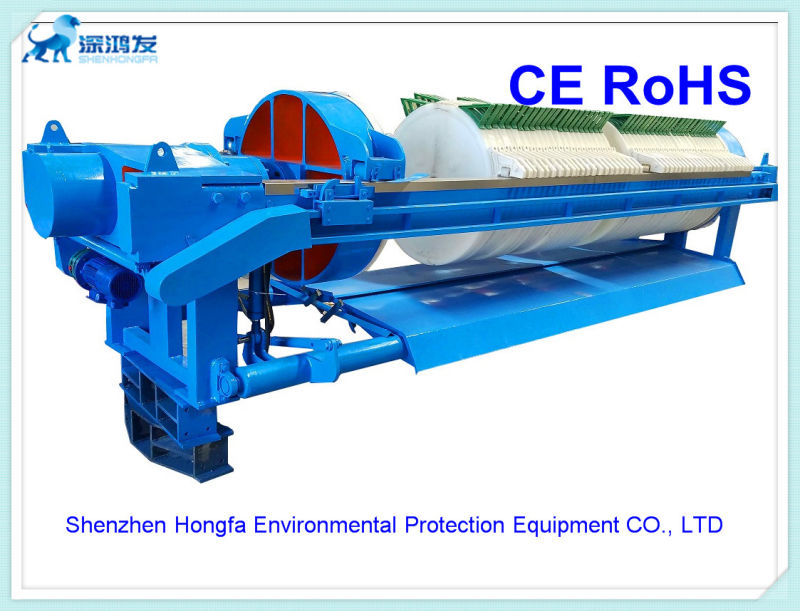 Filter Press for Stone Granite Cutting Slurry Hydraulic Chamber Filter Press