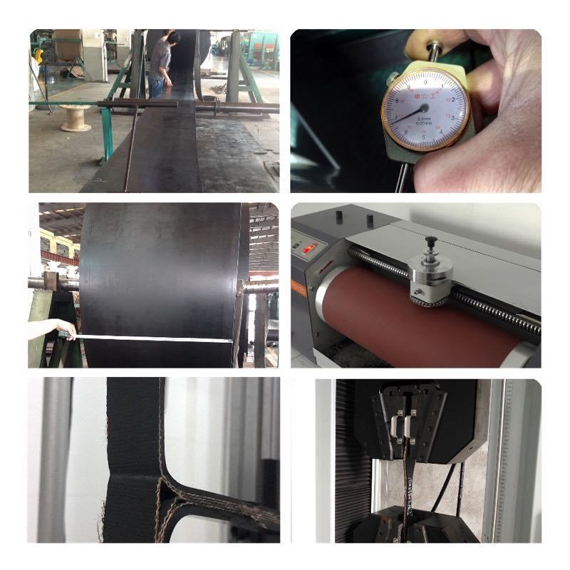 PVC Pvg Fire Retardant Rubber Conveyor Belt for Conveyor