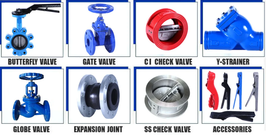 DIN JIS ANSI Standard Cast/Ductile Iron Wafer Type Dual Plate Check Valve