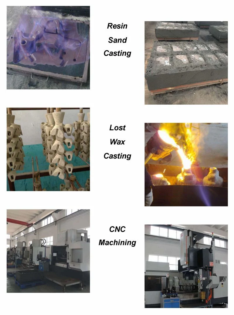 Super Foundry CNC Machined Aluminium Steel Cast Iron Casting Parts