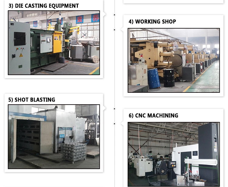 Customized Aluminum Die Casting ADC 12 Company Custom Die Casting