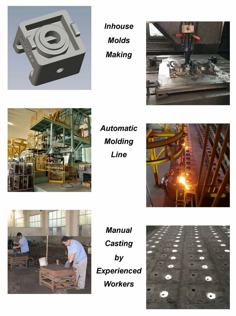 Super Foundry CNC Machined Aluminium Steel Cast Iron Casting Parts