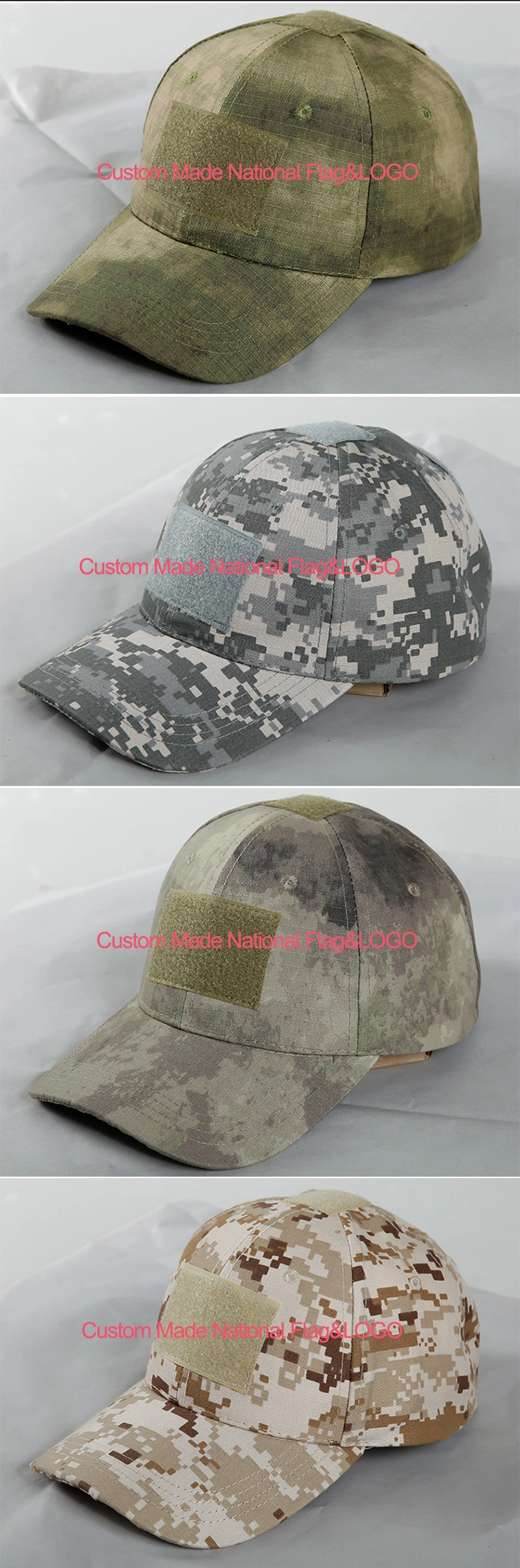 Adjustable Customize Army Military Men's Camo Cap Baseball Casquette Camouflage Hats