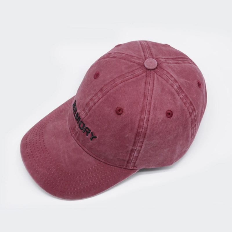 Cotton Twill Washed Baseball Cap Embroidered Hat Sunshade Hat Fashion Casual Sports Cap