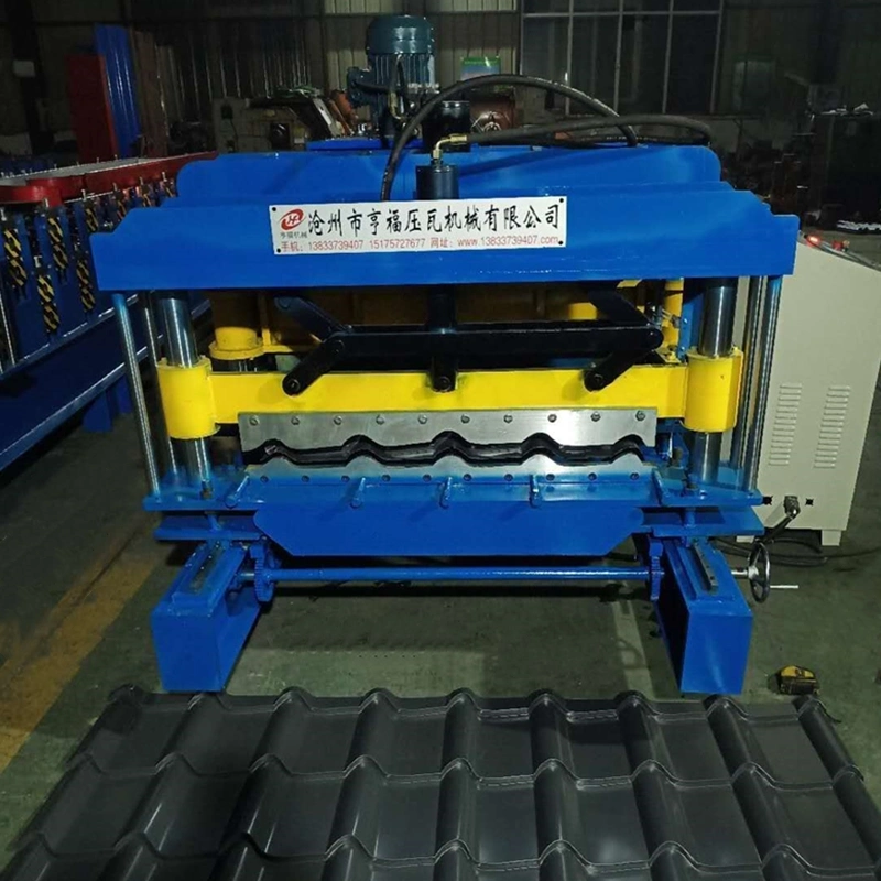 Made in China Glazed Tile Metal Roof Sheet Making Machine