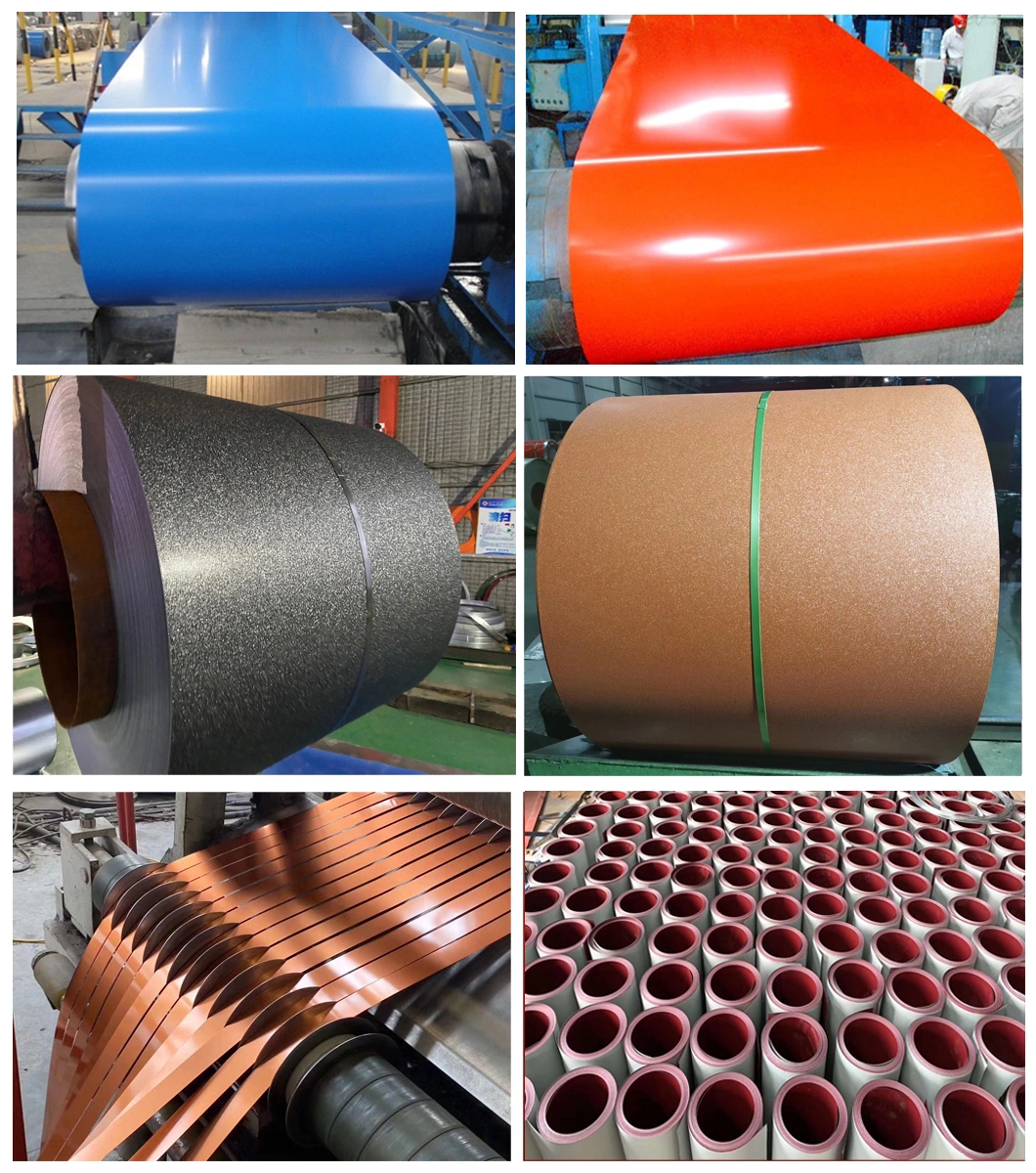 Steel Material Ral Color Coated PPGI Prepainted Galvanized Steel Coil