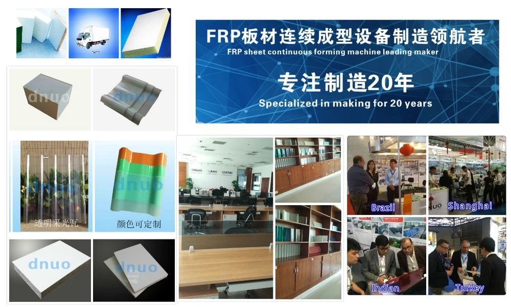 Fiberglass Fiber Roving FRP Roofing Corrugated Sheet Making Machine