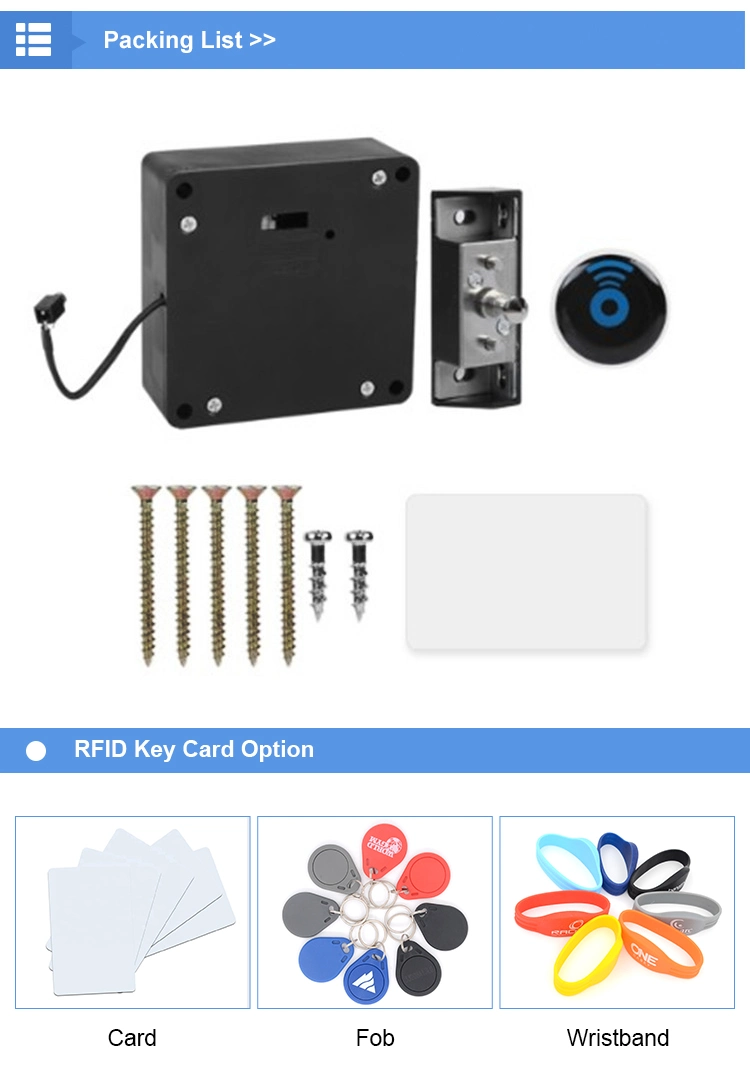 Cl-130 Wholesale Intelligent Hidden Cabinet Lock for All Kinds of Cabinets