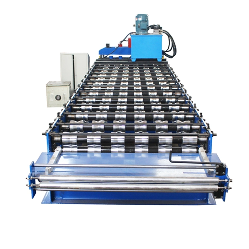 Glazed Step Mosaic Tile Roofing Sheet Roll Forming Making Machine