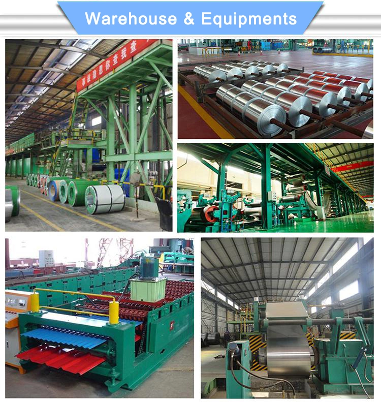 Prepainted Galvanized PPGI/PPGL Corrugated Steel Roof Plate Roofing Sheet Factory