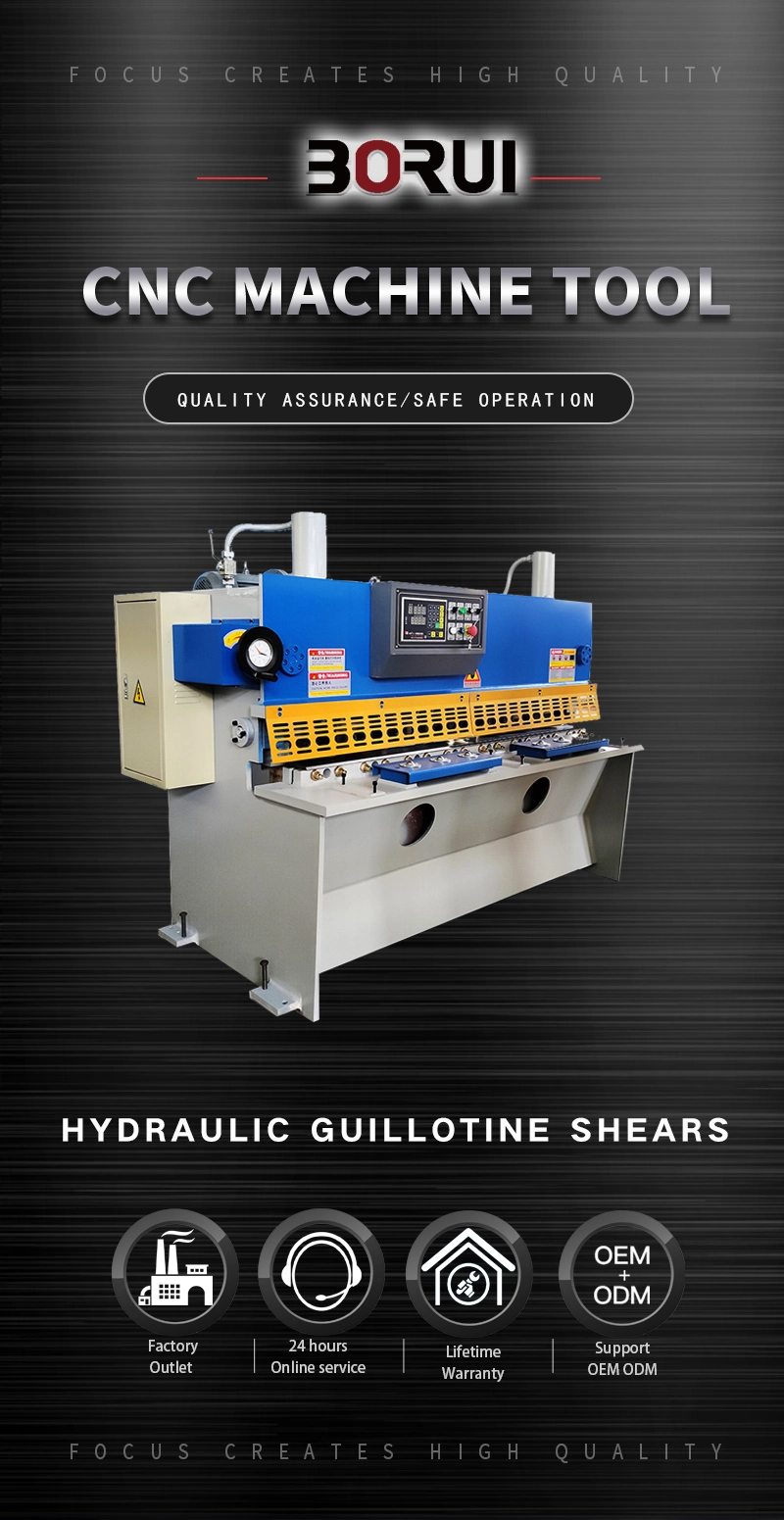 Electric Shearing Machine Sheet Metal Shearing Machine Sheet Metal Guillotine QC11y/K