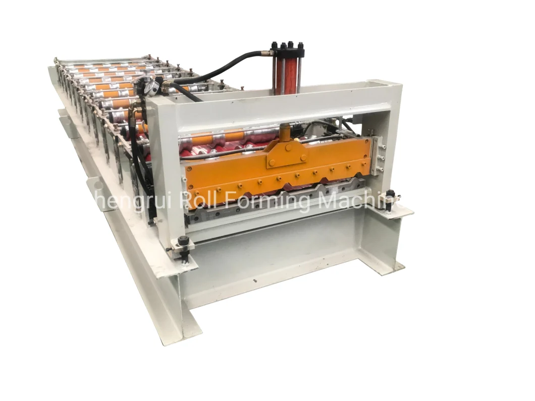 Aluminium Galvanized Color Trapezoidal Metal Roofing Sheet Machine Metal Roof Roll Forming Machine Prices