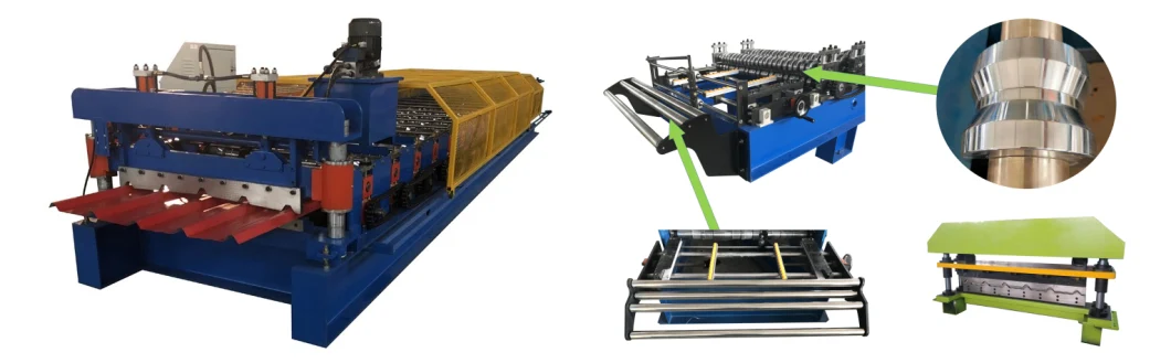 Trapezoidal Roofing Sheet Making Machine Ibr Roof Tile Forming Machine