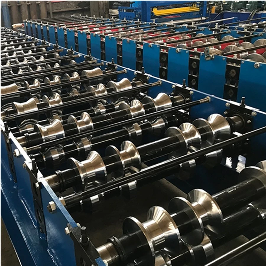Color Ibr Metal Sheet Roofing Panel Roll Forming Making Machine