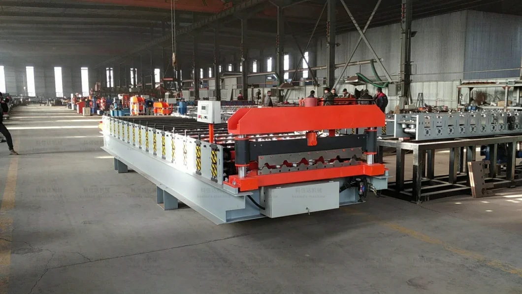Glazed Tile Roll Forming Machine Corrugated Sheet Making Machine