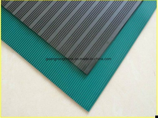 Rib Rubber Sheet, Green Rib Rubber Sheet, Anti-Abrasive Rubber Sheet