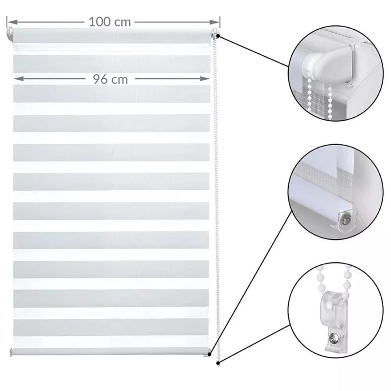 Window and Door Shade Blackout Fabric Roller Blind