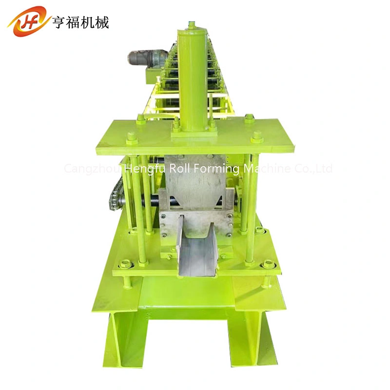 Gi PPGI Aluminum Rain Gutter Roll Forming Machine