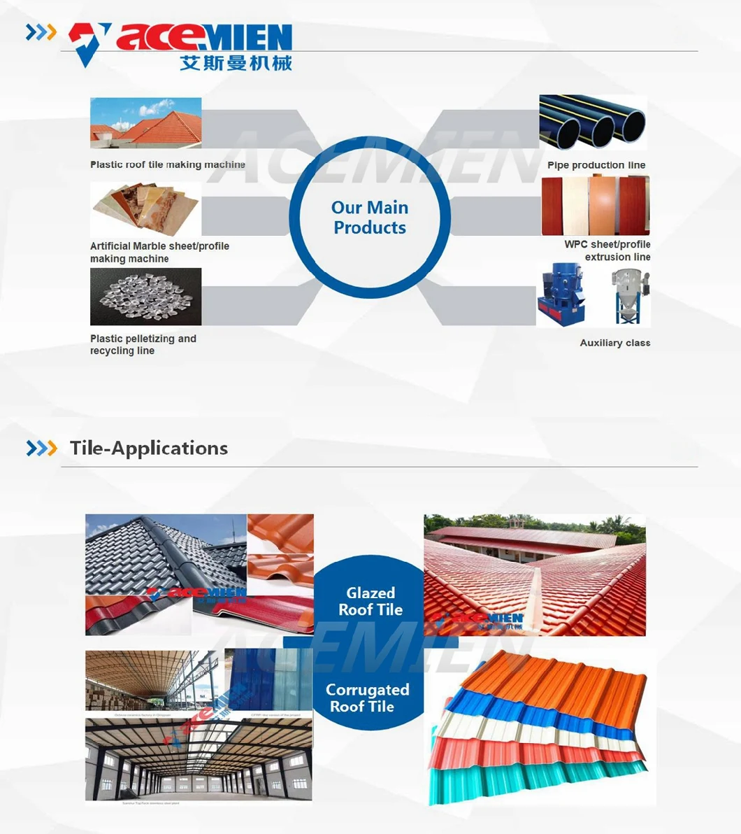 PVC Cold Forming Building Material Automatic House Glazed Roof Tile Roll Forming Machine