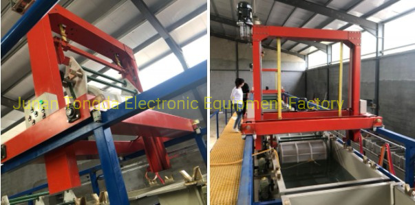 Junan Tongda Zinc Nickel Plating Equipment Plant Machine for Bolts and Nuts Electroplating Machine