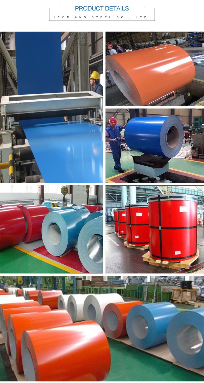 PPGL Steel Prepainted Color Coil Galvalume Steel Coil Prepainted Steel Coil Price