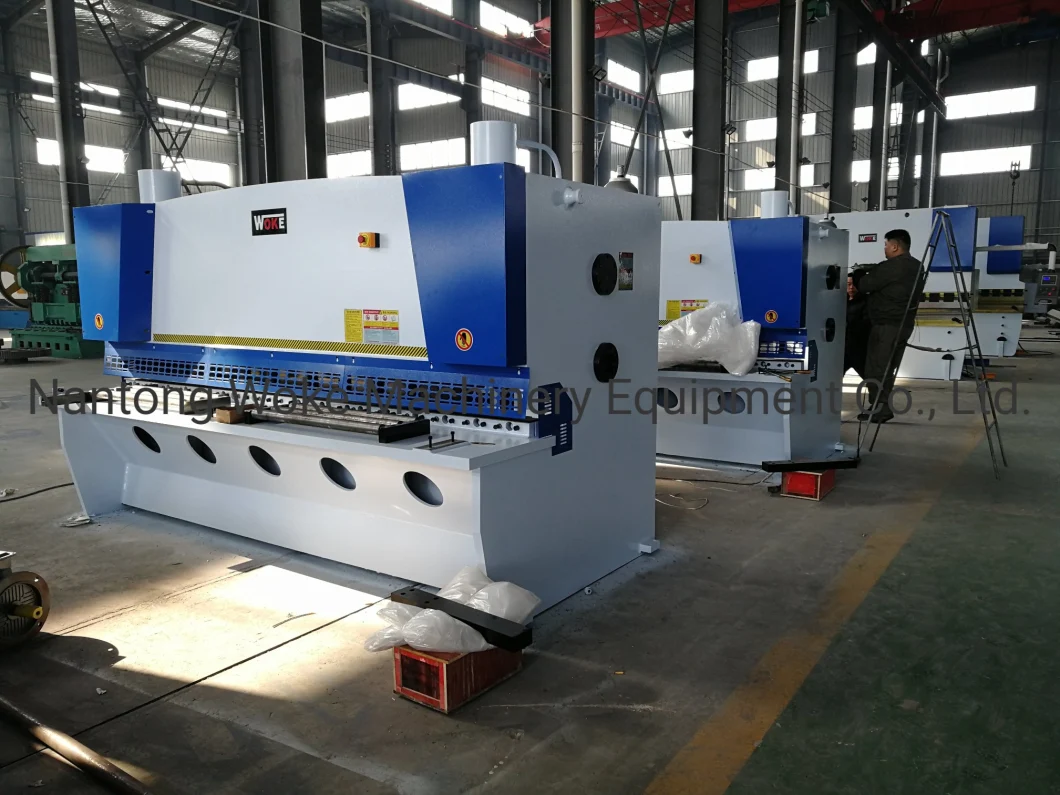 Guillotine Metal Cutter, QC11y-6X3200 Hydraulic Guillotine Shear Machine