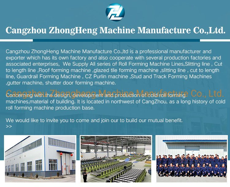 Corrugated Roofing Sheet Rolling Forming Machine for 0.5mm Thickness Stainless Steel