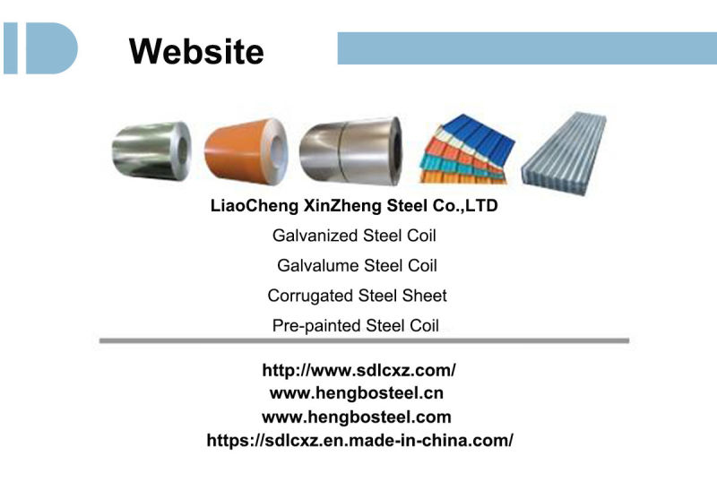 Galvanized Corrugated Steel Roofing Sheet Manufactory