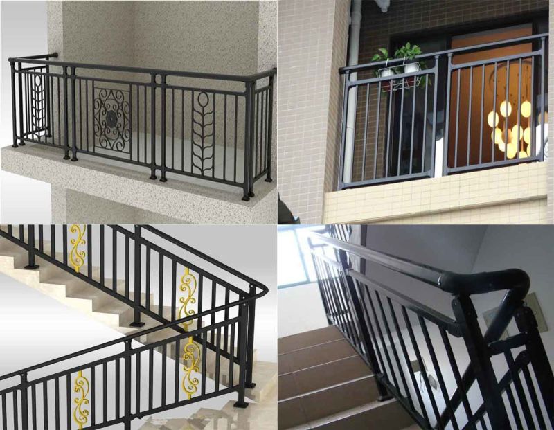 Wholesale Decorative Luxury Wrought Iron Railing